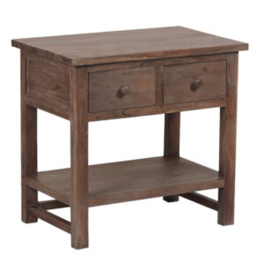 2 Drawer End Table
