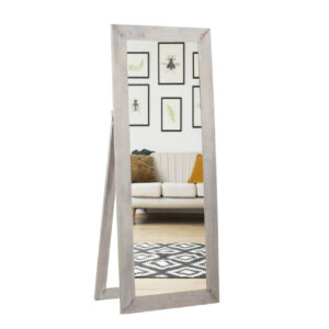 Mirror with Stand Natural